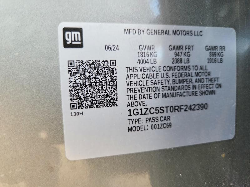 2024 CHEVROLET MALIBU LS 13
