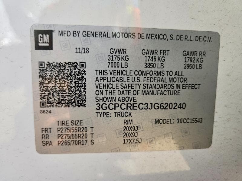 2018 CHEVROLET SILVERADO C1500 LT 13