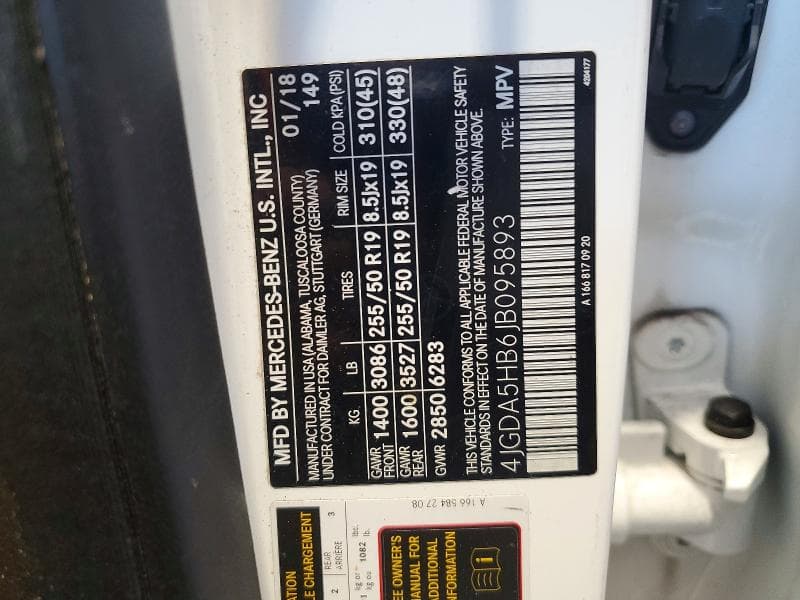 2018 MERCEDES-BENZ GLE 350 4MATIC 13