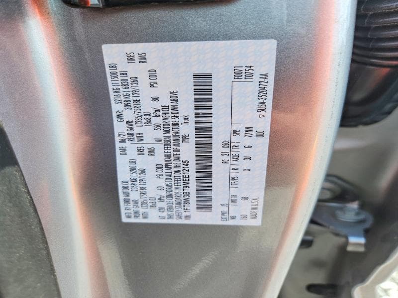 2021 FORD F350 SUPER DUTY 12