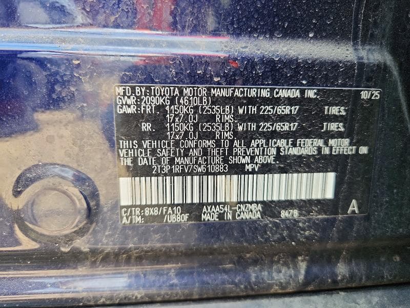 2025 TOYOTA RAV4 XLE XLE 13
