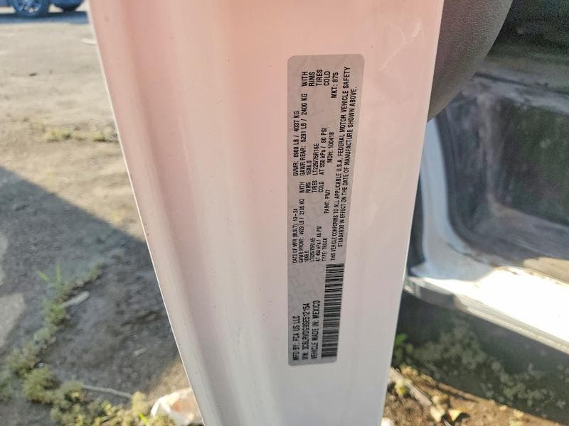2025 RAM PROMASTER 2500 DELIVERY VAN 2500 HIGH 13