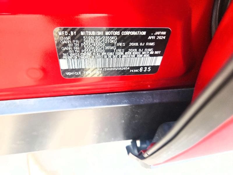 2024 MITSUBISHI OUTLANDER SE 14