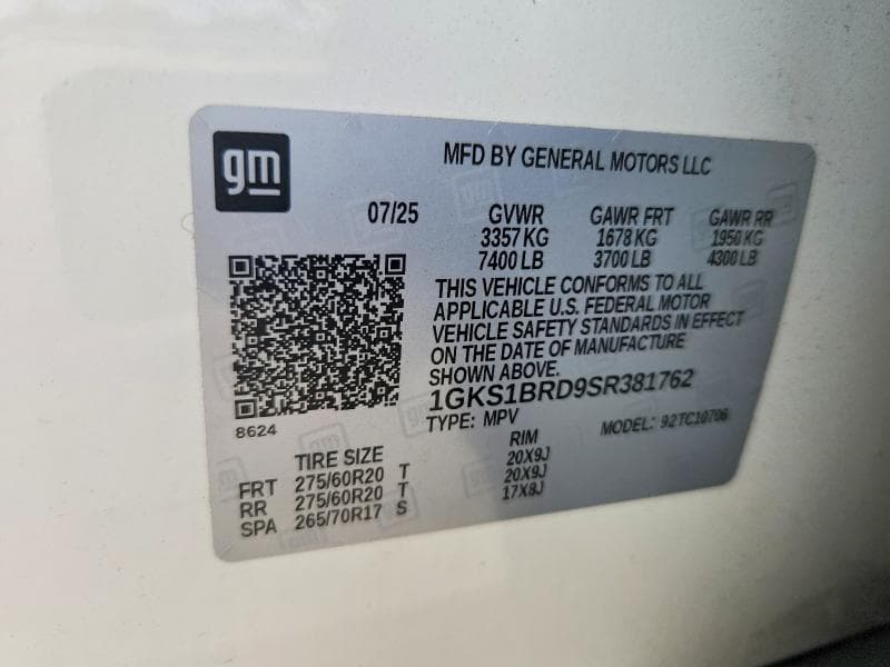 2025 GMC YUKON ELEVATION 13