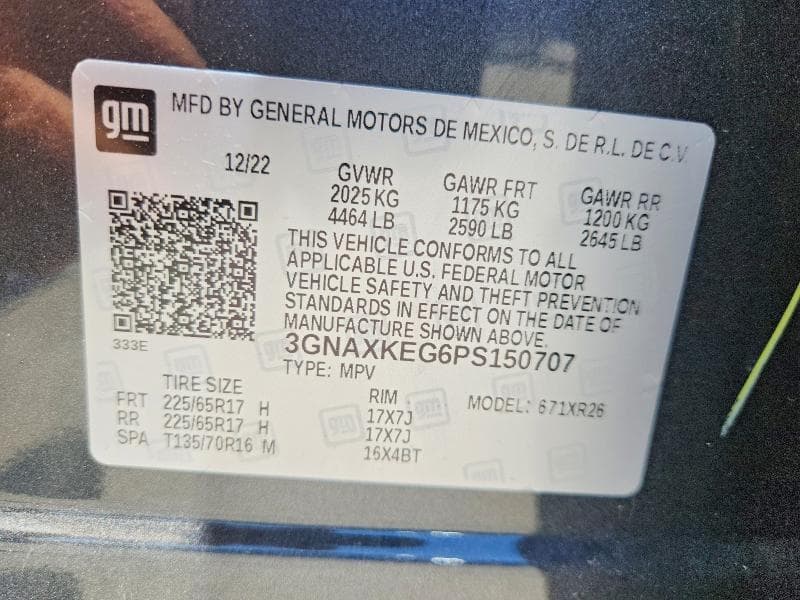 2023 CHEVROLET EQUINOX LT LT 13