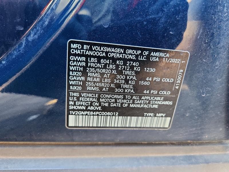 2023 VOLKSWAGEN ID.4 PRO S PRO S 12