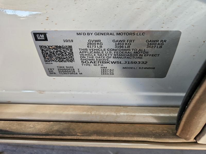 2020 BUICK ENCLAVE ESSENCE 14