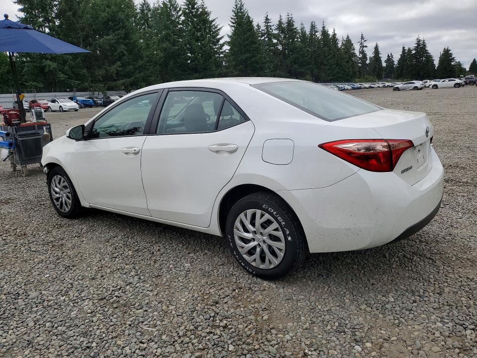 2019 TOYOTA COROLLA LE 2
