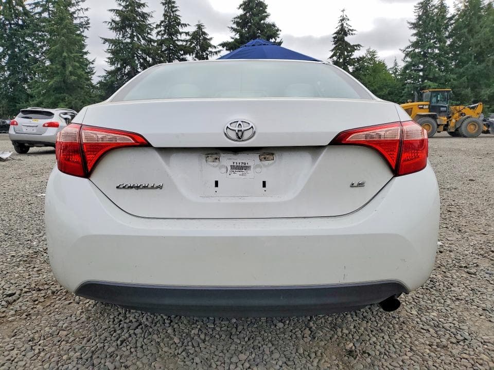 2019 TOYOTA COROLLA LE 6