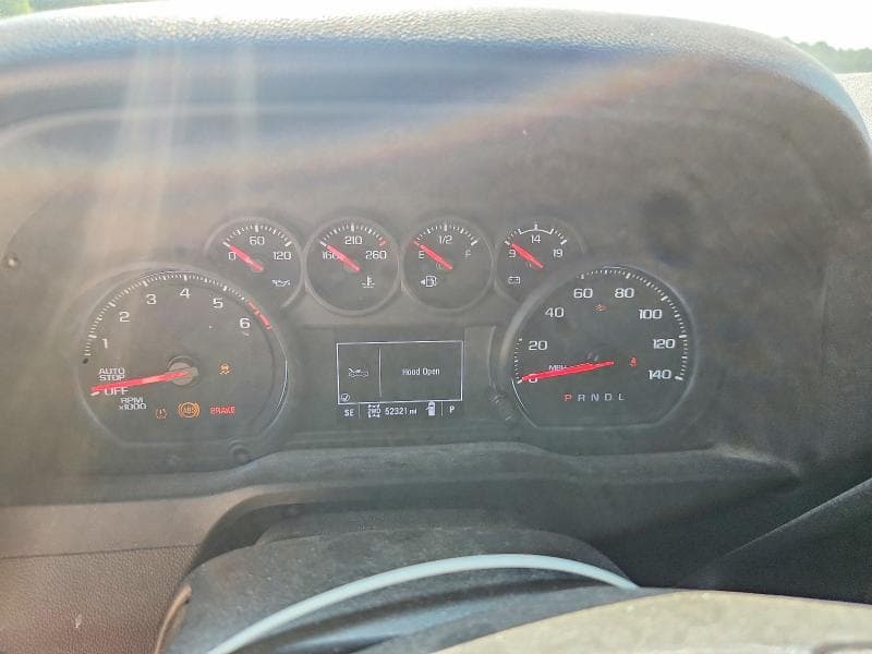 2022 CHEVROLET SILVERADO K1500 CUSTOM K1500 CUSTOM 9