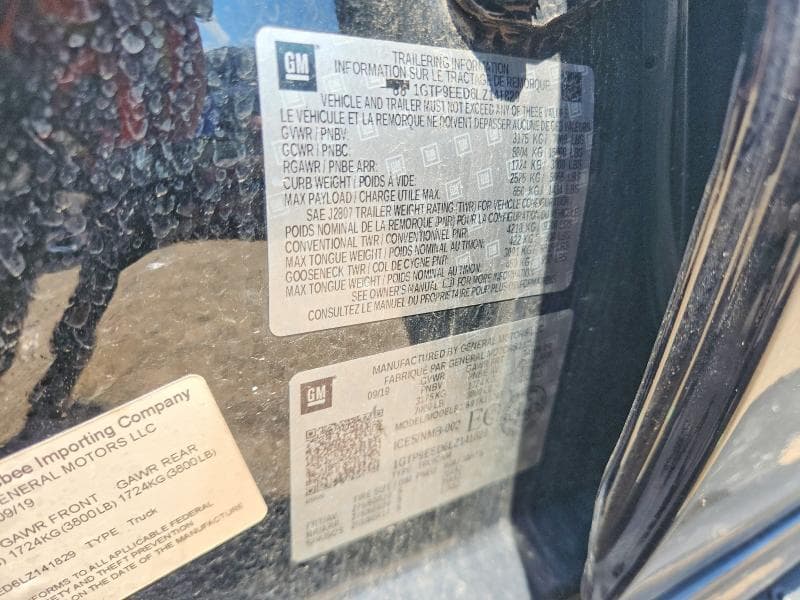 2020 GMC SIERRA K1500 AT4 12