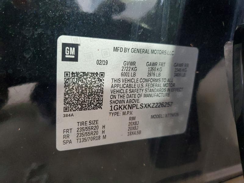2019 GMC ACADIA DENALI 14