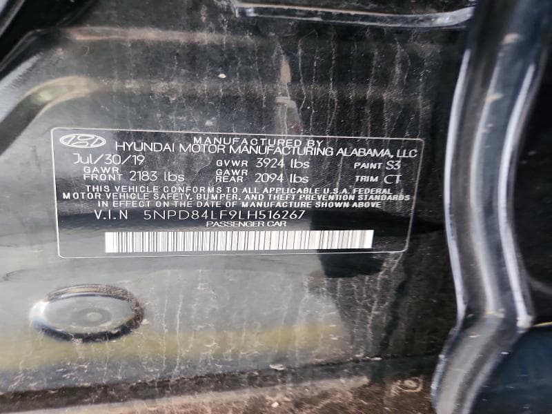 2020 HYUNDAI ELANTRA LIMITED LIMITED 12