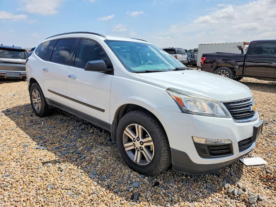 2017 CHEVROLET TRAVERSE LS 4