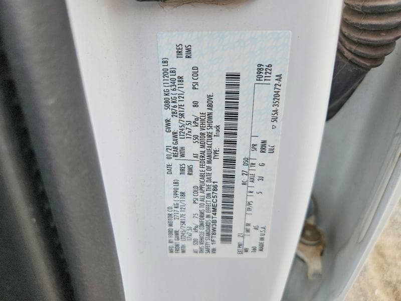 2021 FORD F350 SUPER DUTY 12