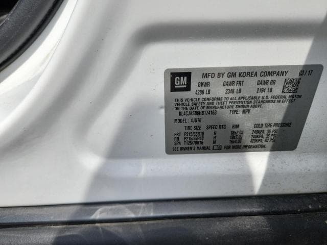 2017 BUICK ENCORE PREFERRED 12