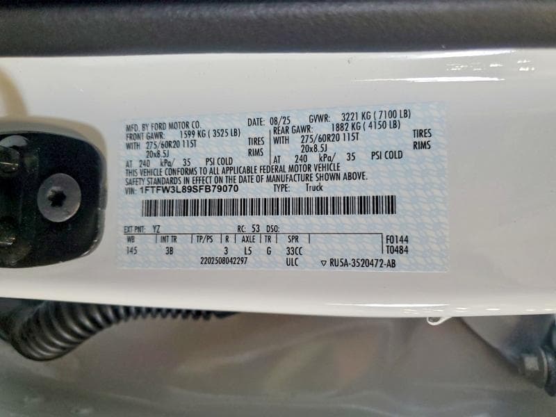 2025 FORD F150 12
