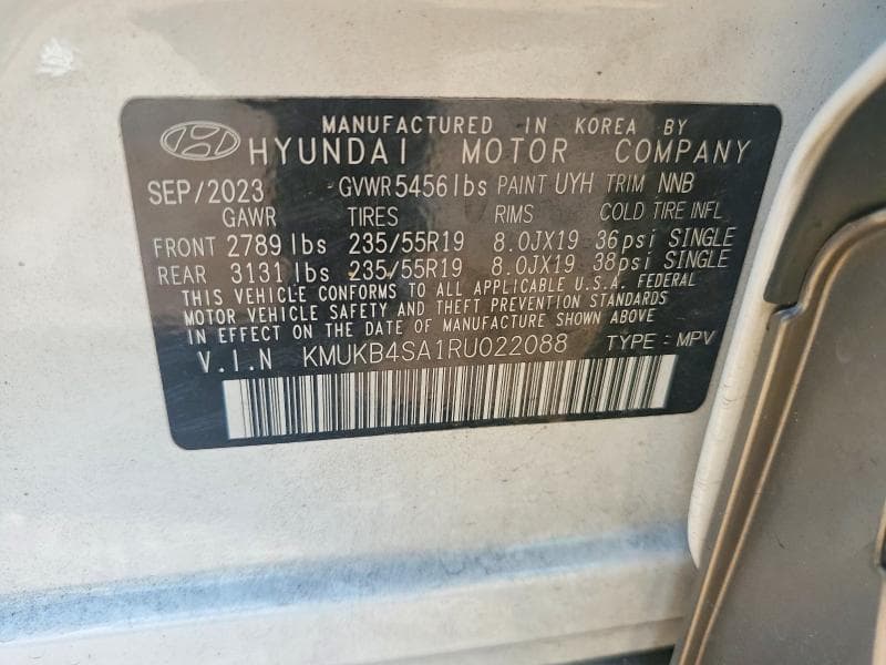 2024 GENESIS GV60 STANDARD 13
