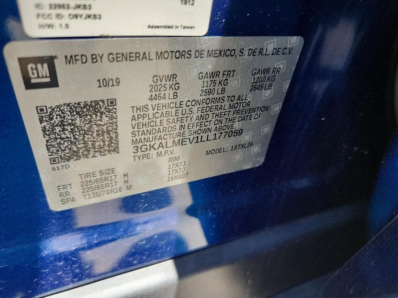 2020 GMC TERRAIN SLE 14