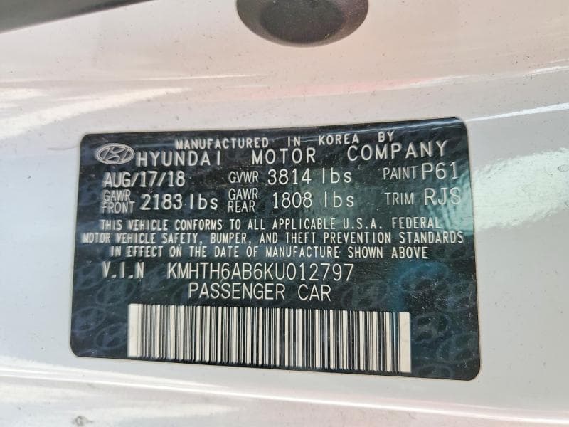 2019 HYUNDAI VELOSTER TURBO ULTIMATE 13