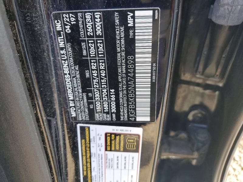 2022 MERCEDES-BENZ GLE 450 4MATIC 450 4MATIC 13