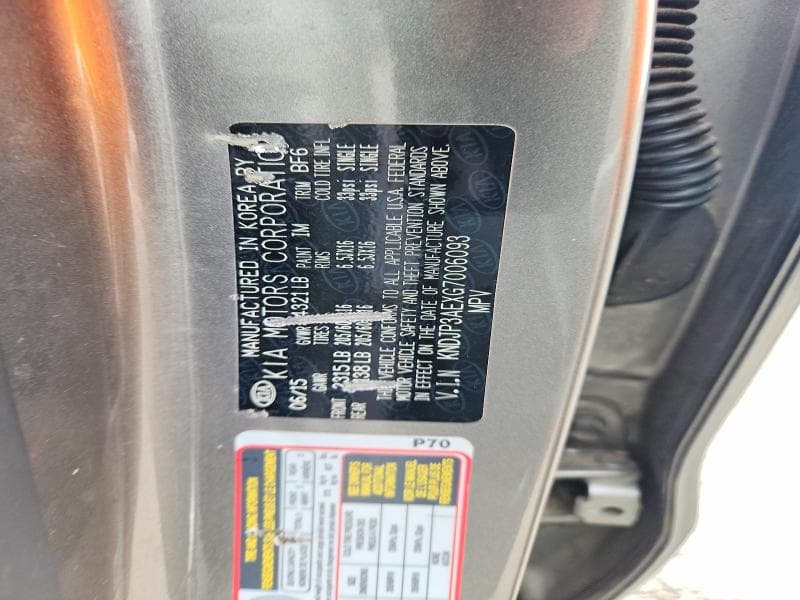 2016 KIA SOUL EV BASE 12