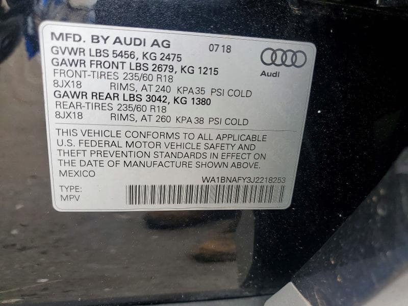 2018 AUDI Q5 PREMIUM PLUS 13