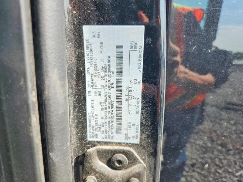 2018 FORD F150 SUPERCREW 12