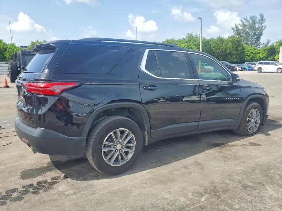 2022 CHEVROLET TRAVERSE LT LT 3