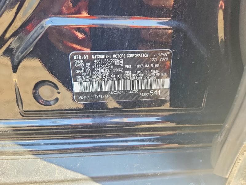 2020 MITSUBISHI OUTLANDER SE 12