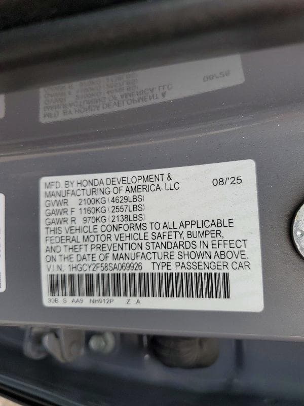 2025 HONDA ACCORD HYBRID SPORT 12
