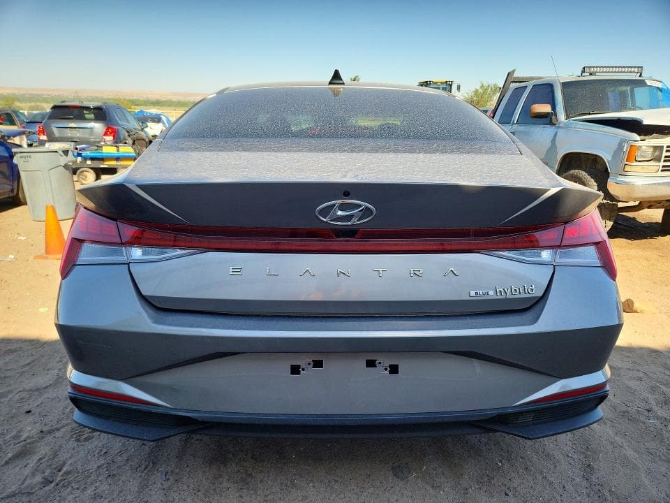 2023 HYUNDAI ELANTRA BLUE 6