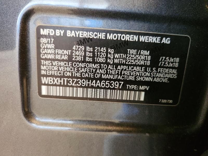 2017 BMW X1 XDRIVE28I 12