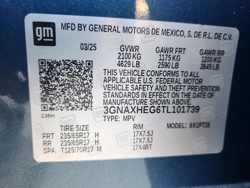 2026 CHEVROLET EQUINOX LT 12