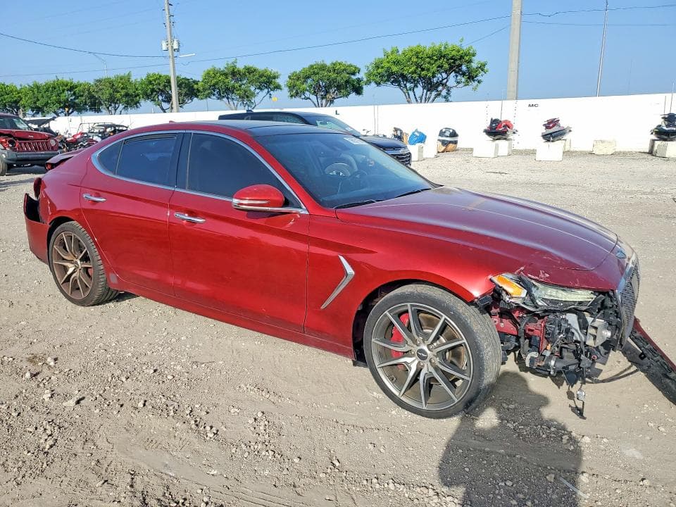 2019 GENESIS G70 3.3T ADVANCED 4