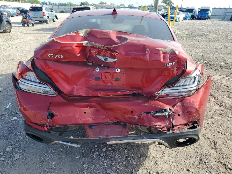 2019 GENESIS G70 3.3T ADVANCED 6