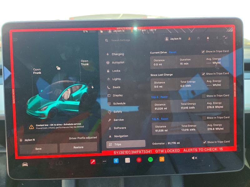 2021 TESLA MODEL 3 9