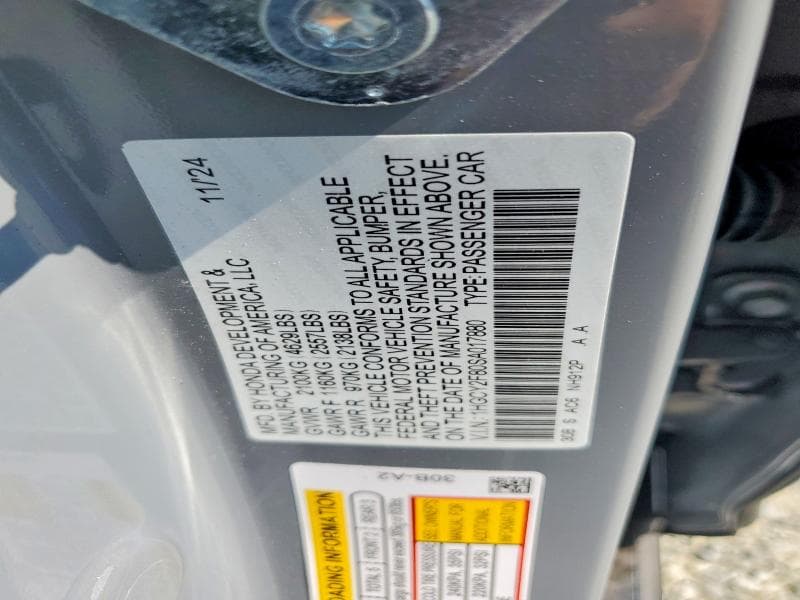2025 HONDA ACCORD TOURING HYBRID 12