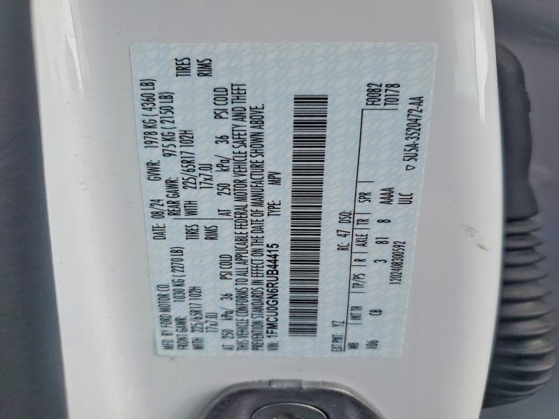 2024 FORD ESCAPE ACTIVE 14