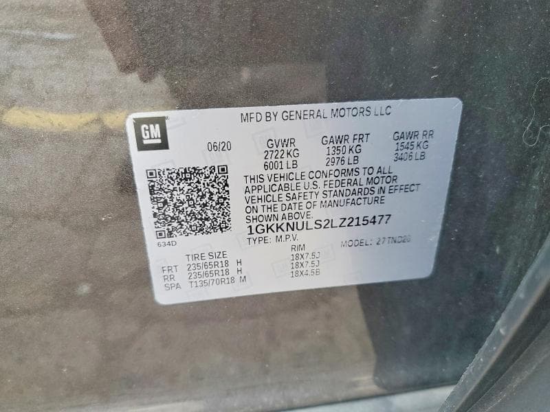 2020 GMC ACADIA SLT 13
