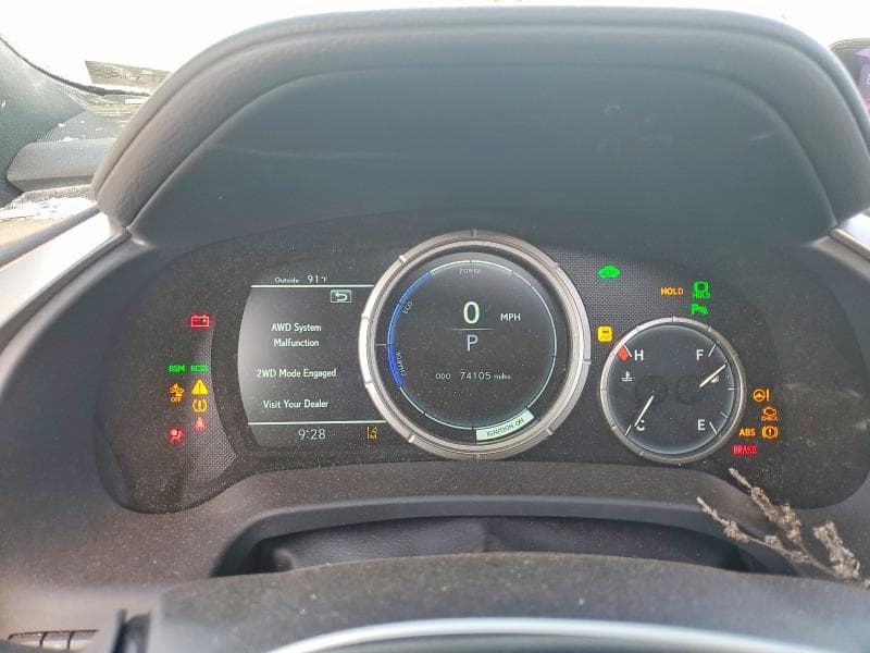 2019 LEXUS RX 450H F SPORT 9