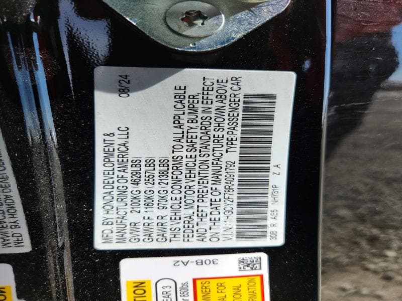 2024 HONDA ACCORD HYBRID SPORT-L 12