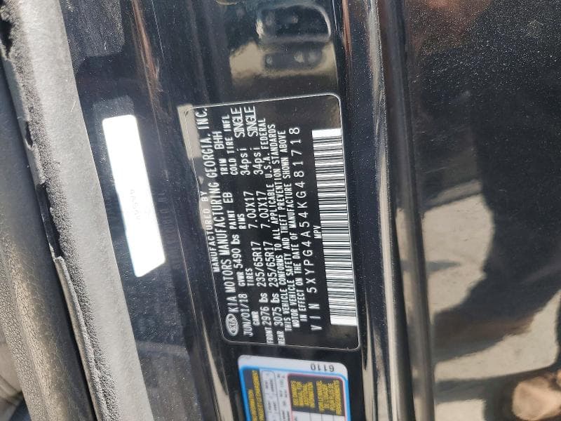 2019 KIA SORENTO LX V6 LX V6 13