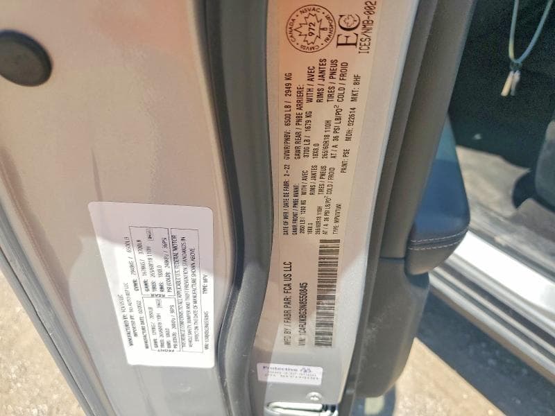 2022 JEEP GRAND CHEROKEE L LIMITED 13