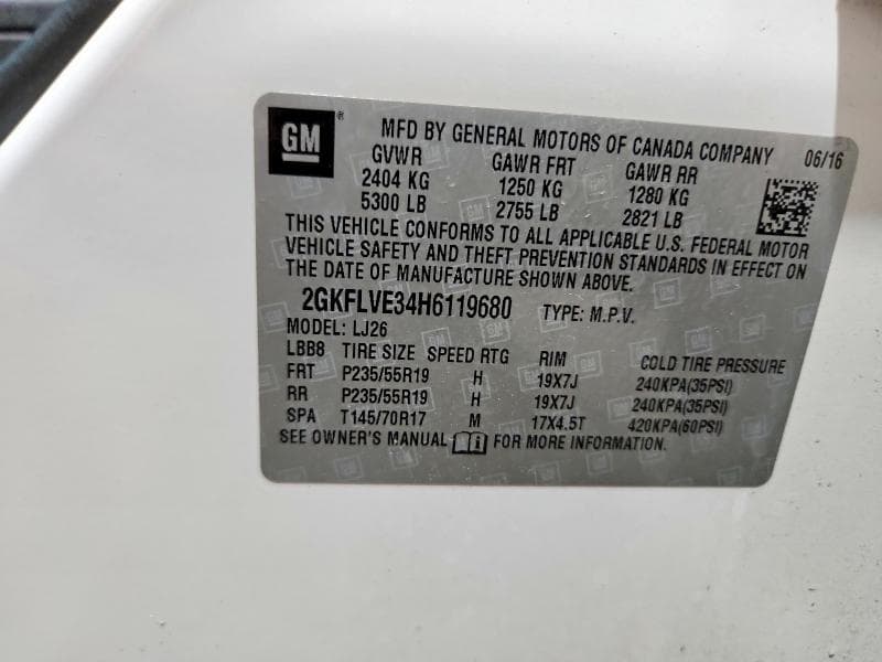 2017 GMC TERRAIN DENALI DENALI 13