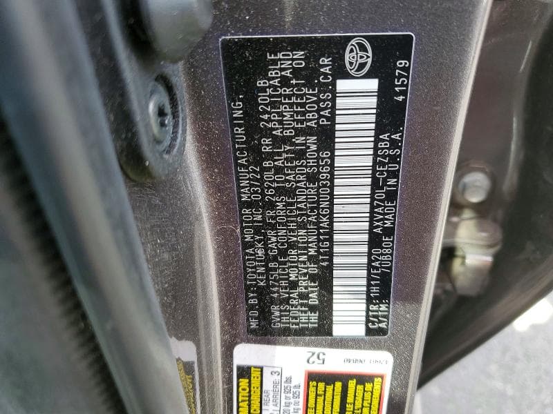 2022 TOYOTA CAMRY SE SE 13