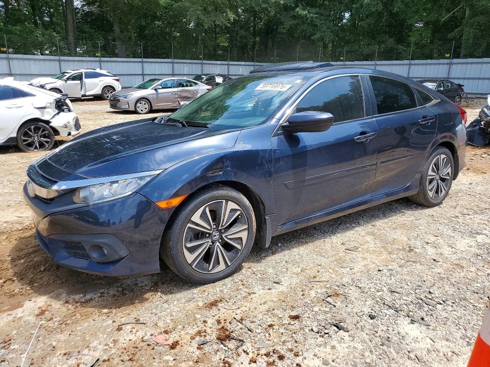 2017 HONDA CIVIC EXL - 1