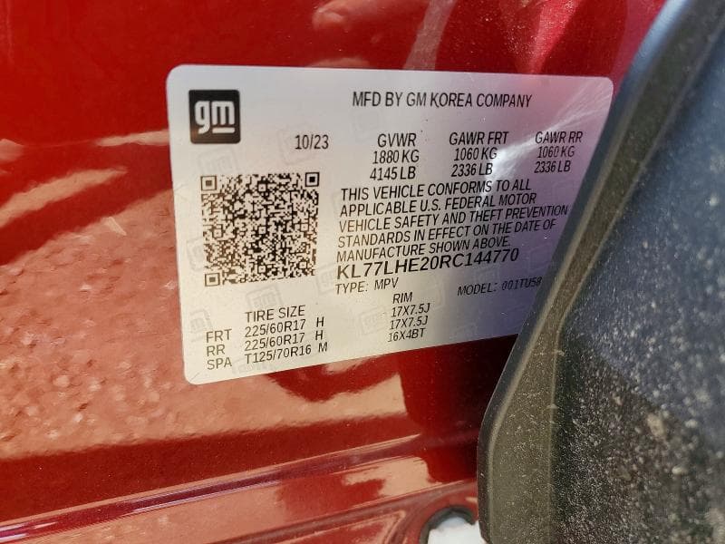 2024 CHEVROLET TRAX 1LT 14