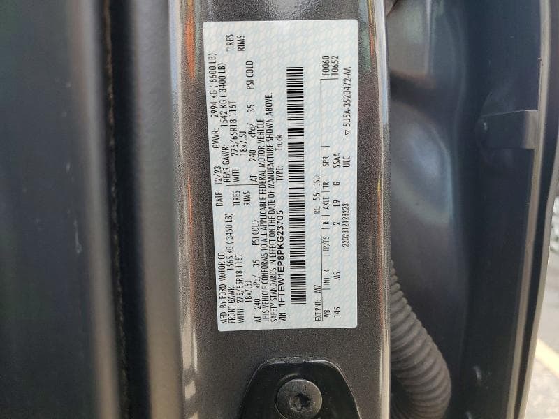 2023 FORD F150 SUPERCREW SUPERCREW 13