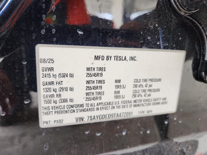 2026 TESLA MODEL Y 13